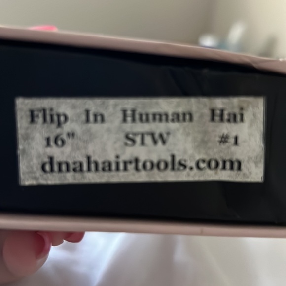 DNA Halo 16” Hair Extensions by DNA Hair Tool. Only  styled on a mannequin. - Picture 4 of 4